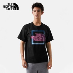 THE NORTH FACE 北面 短袖T恤男户外个性印花圆领半袖81N6