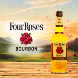 JACK DANIEL‘S 杰克丹尼 四玫瑰波本威士忌Four Rose Whisky 美国进口洋酒40度700ml