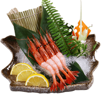 北极甜虾刺身 俄罗斯 新鲜冷冻大虾 寿司虾 1000g 生食日料