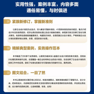 企业会计准则实务应用精解：会计科目使用+经济业务处理+会计报表编制（2024年版）