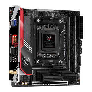 ASRock 华擎 B650E PG-ITX WiFi6电竞迷你板主板+AMD 8600G 台式机 CPU处理器 板U套装