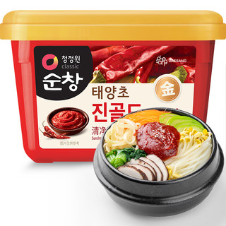 清净园 辣椒酱韩国进口包饭酱韩式辣酱