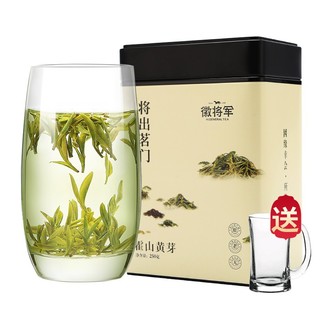 huijiangjun 徽将军 明前特级霍山黄芽嫩芽安徽茶叶250g春茶