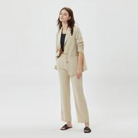 Gap 盖璞 女装高腰宽松阔腿西装裤 404698