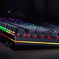RAZER 雷蛇 键盘猎魂光蛛精英版机械线性光轴无线电竞段落拼色电脑