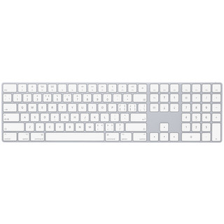 Apple 苹果 带有数字小键盘的妙控键盘-中文 (拼音)-银色 适用MacBook 无线键盘