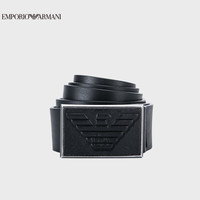 阿玛尼EMPORIO ARMANI 24早春EA男士皮带商务通勤腰带礼盒 110