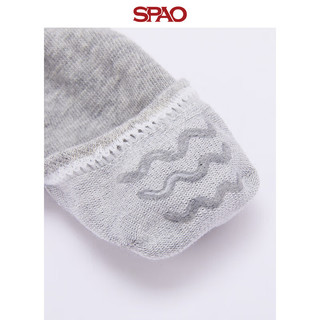 SPAO女士船袜20时尚休闲纯色基础款袜子SPAYDA3A51 白色 均码