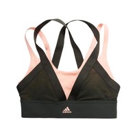 限尺码：adidas 阿迪达斯 女子 女子训练系列 AM LAYERED BRA 运动 运动内衣 DZ6089 XL码