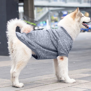 茨格曼 狗狗衣服冬季保暖中大型犬薄绒金毛萨摩耶拉布拉多边牧加厚狗衣服 薄绒狗衣服 8XL