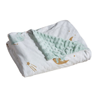 88VIP：BebeTour 安抚豆豆毯婴儿午睡毯宝宝四季盖毯全棉空调被子夏