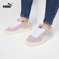 彪马（PUMA） 男女同款复古休闲板鞋 面包鞋 SUEDE XL 395205 淡紫色-白色-08 37