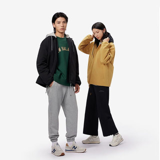 NEW BALANCE 外套男款24年冬季保暖休闲户外防寒连帽棉衣NQE11011 DB 2XL