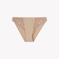 LA PERLA 女士MIDNIGHT BOTANICA系列刺绣内裤 W232裸色 L