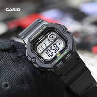 CASIO 卡西欧 [预售]卡西欧旗舰店WS-1400H复古方块学生电子手表官网官方正品