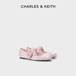 CHARLES & KEITH CHARLES&KEITH新款CK1-71720064龙年刺绣玛丽珍鞋