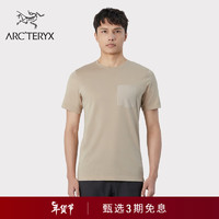 ARC'TERYX 始祖鸟 ARC’TERYX始祖鸟 ERIS T-SHIRT  透气 男子 棉质短袖T恤 Wicker/葳藤综 M