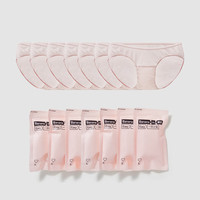 蕉内365S女士孕期一次性内裤日抛纯棉裆无菌旅行免洗月子产妇三角内裤 樱粉*7 M