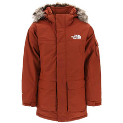 THE NORTH FACE 北面 23男士新款麦克默多连帽软垫派克大衣温暖舒适Brown Brown l