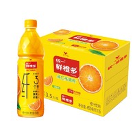 统一 鲜橙多橙汁饮料含维生素C膳食纤维450ml*15瓶官方旗舰店整箱