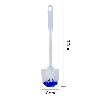 世家软毛马桶刷 塑料洗厕所刷子加长多用清洁刷大刷头卫生间壁挂式 单个装