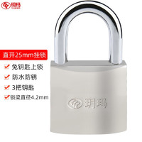 PLUS会员：玥玛 挂锁 行李箱锁 防盗窗锁 工具电表箱锁柜门锁头YG-25