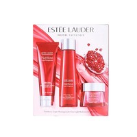 雅诗兰黛 Estee Lauder 雅诗兰黛红石榴系列亮肌3件套装 洁面125ml+水200ml+面霜50ml