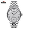 天梭（TISSOT）瑞士手表 力洛克系列腕表 钢带机械男表T006.407.11.033.00