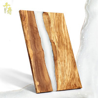 QUASHO 千寿 高级橄榄木砧板实木菜板日式料理切寿司案板商用家用木质粘板 白色