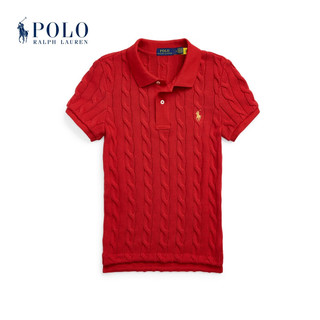 Polo Ralph Lauren 拉夫劳伦 女装 24春农历新年修身版棉Polo衫RL25252 620-红色 XS