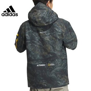 阿迪达斯 （adidas）男子春季户外运动训练休闲连帽夹克外套IS9511 IS9511【2024春季】 M