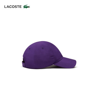 LACOSTE X 诺瓦克德约科维奇系列男装秋冬休闲帽子鸭舌帽RK2450 W1G/深紫色 TU