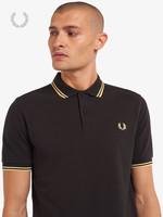 FRED PERRY 男士POLO衫春季商务休闲麦穗短袖重磅多彩T恤M3600OR0