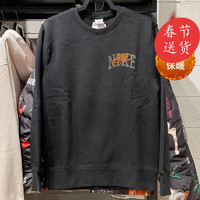 耐克（NIKE）卫衣男装2024春季运动服加绒保暖圆领上衣套头衫FV4446-100 FV4446-010黑色内里加绒 L