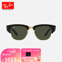 雷朋RayBan雷朋太阳镜派对达人光致变色墨镜0RB0316S 901/31 901/31黑色配金色镜框绿色镜片