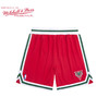 MITCHELL & NESS复古球裤 AU球员版 NBA雄鹿队14赛季 MN男女篮球短裤运动裤子 红色 M