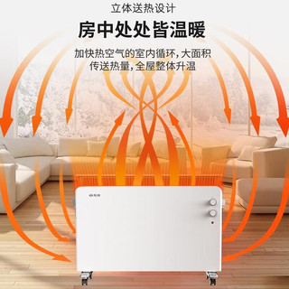 先锋（SINGFUN）取暖器家用大面积电暖器机浴室速热防水电暖气片无光无噪电热器欧式快热炉HD2013RC-22
