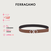 菲拉格慕（Ferragamo）男棕色双面皮带0770941_C  _105 105（3尺）