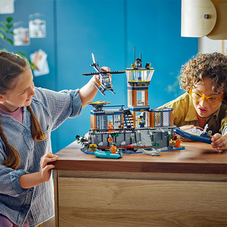 LEGO 乐高 积木60418城市警察指挥车拼装玩具礼物24年新款