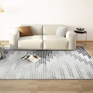 Keecy北欧ins风现代几何卧室客厅地毯大面积全铺茶几沙发垫
