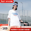 NERDY 季短袖T恤Athletic logo 网球主题宽松休闲女 白色 XS