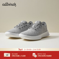 Allbirds Wool Runner 2 【】羊毛休闲鞋第2代透气舒适男女运动鞋 中灰色 39.5 女码