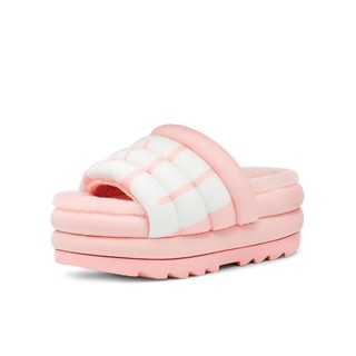 UGG 夏季女士凉鞋LOGO款厚底一字凉拖鞋 1127067（36-37）