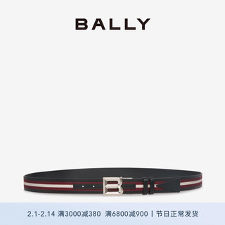 BALLY/巴利【】24春夏男士拼色皮革腰带6306667 拼色 110