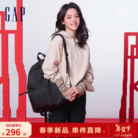 Gap 盖璞 男女装春季2024新款元气新年卫衣情侣889283 浅卡其 170/92A(M)亚洲尺码