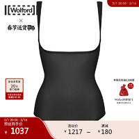 Wolford/沃尔福特Tulle无痕收腹束腰透气塑身形连体衣夏款女79223 7005 黑色 34