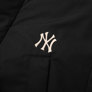 美职棒（MLB）羽绒服男装女装 冬季纽约洋基队时尚防风保暖夹克羽绒衣 3ADJB0936-50BKS 2XL