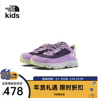 北面 童装徒步鞋儿童运动鞋户外防水5LXG IHF/紫色 38码 鞋长24.5cm