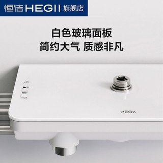 HEGII 恒洁 卫浴淋浴置物平台花洒套装家用手持喷头淋浴器浴室922-333-WS