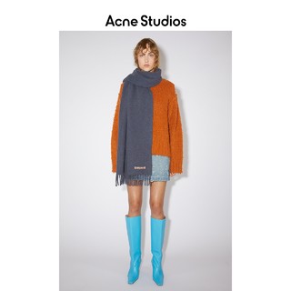【奢礼】Acne Studios男女同款冬季保暖流苏双面羊毛围巾披肩